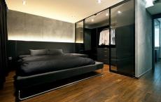 Интерьер и дизайн мужской комнаты Брутальный дизайн спальни